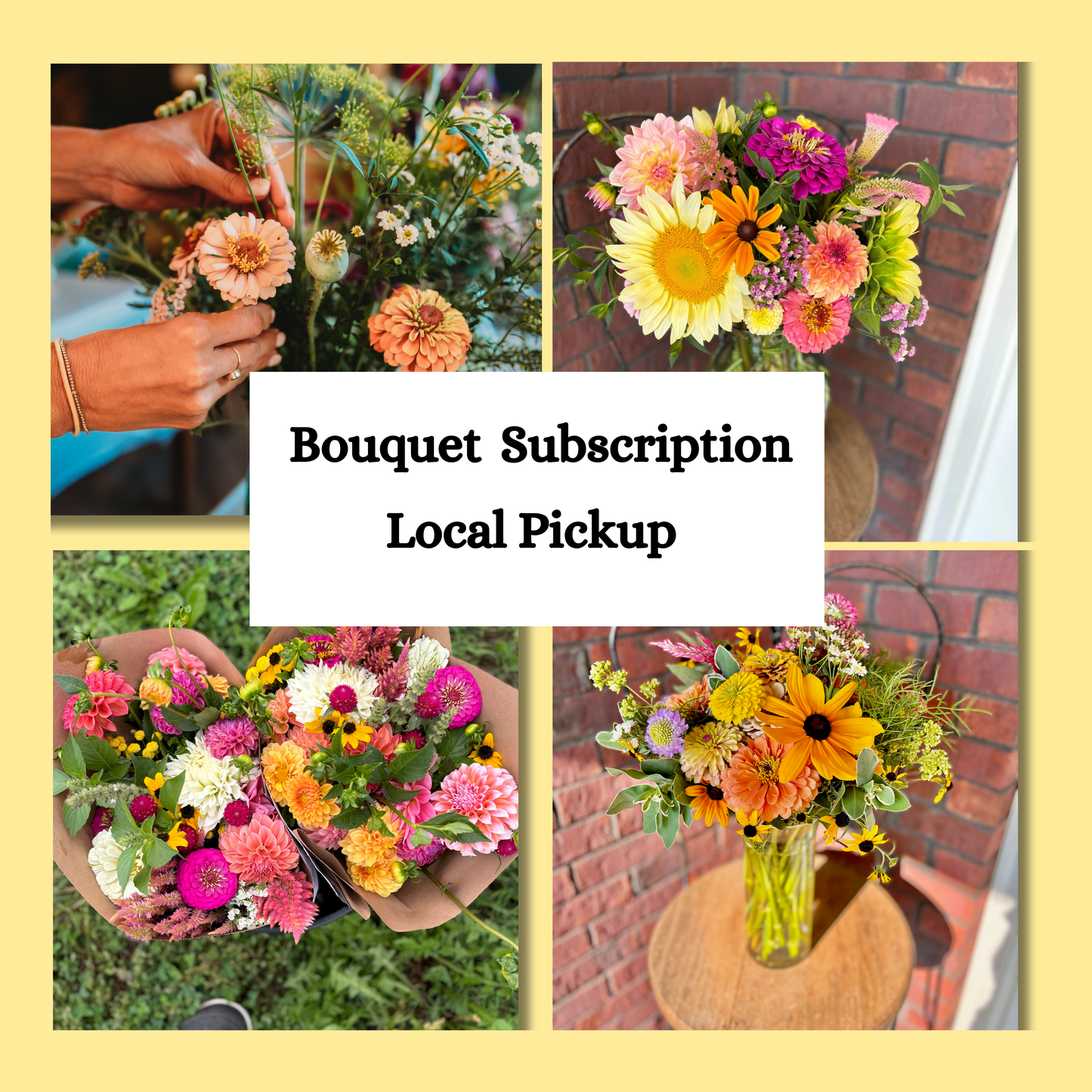 Spring Bouquet Subscription {LOCAL PICKUP OPTION}